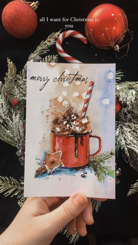 Пин от пользователя Anastasia Solovyova на доске Акварельные открытки ...