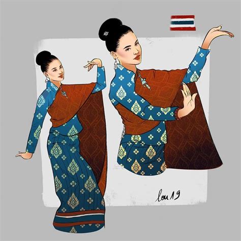 Traditional Thai Clothing-16 Beautiful Outfits From Thailand