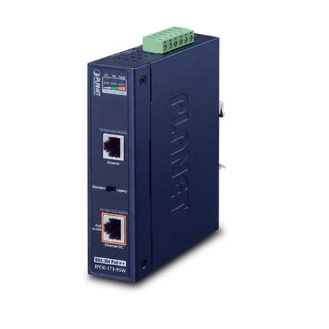 Single Port PoE Injector 95 Watt