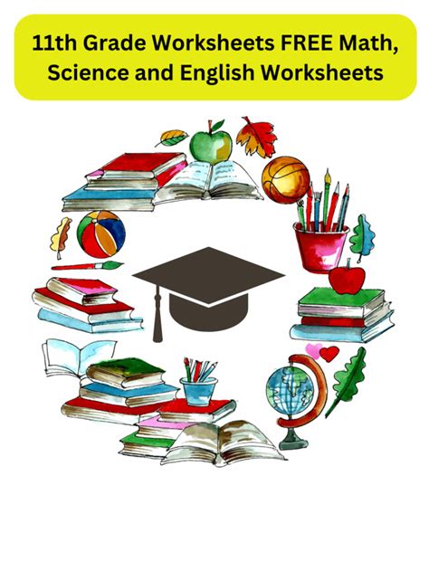 11th Grade Worksheets FREE Math, Science and English Worksheets - eTutorWorld