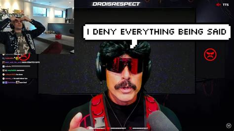 Xqc Reacts To Dr Disrespect Denying To Sexting A Minor Youtube