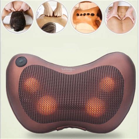 Electric Massage Pillow For Car And Home Chm 8028 24w