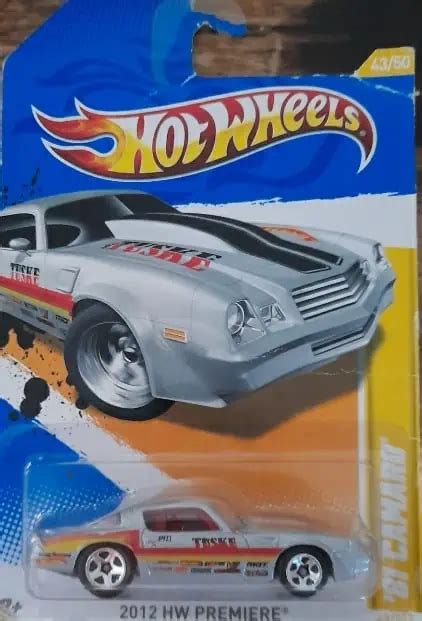 Embalagem Danificada Hot Wheels Premiere Camaro Universo Hot Wheels