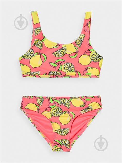 ᐉ Купальник 4F BIKINI SET F020 4FJRSS23UBKSF020 90A р 146 152 разноцветный Купить в Киеве