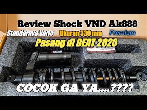 Review Shock Vnd Ak Black Premium Uk Mm Youtube