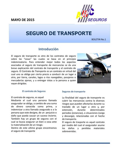 Quién contrata el seguro de transporte SegurosProtect