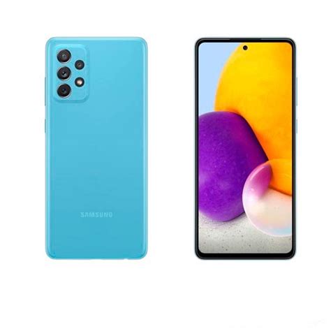 Samsung Galaxy A72 Azul Tela de 6 7 4G 128GB e Câmera Quádrupla