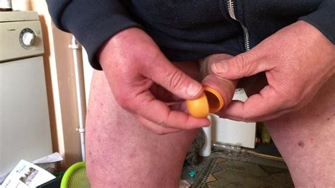 Sunday Session Foreskin With Empty Plastic Toy British Gay Sex Toy Porn Xhamster