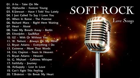 Best Soft Rock Love Songs 70's 80's 90's - Lobo, Rod Stewart, Air Supply, Bee Gees - YouTube