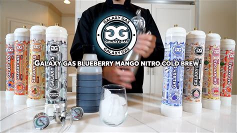 Galaxy Gas Blueberry Mango Nitro Cold Brew YouTube