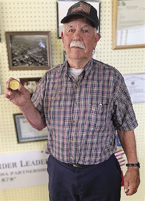 Schell Awarded Atomic Veterans Service Medal Tribune Recorder Leader