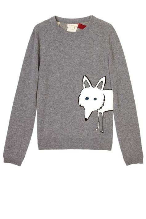 Fox Print Jumper So Cute Sweater Printed Jumpers Fox Print