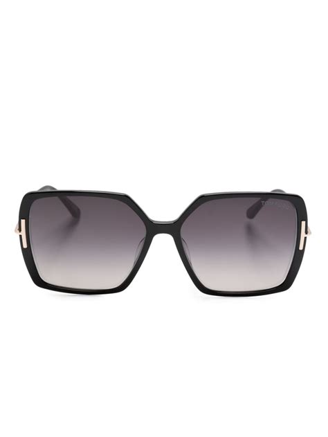 Tom Ford Eyewear Square Frame Gradient Sunglasses Farfetch