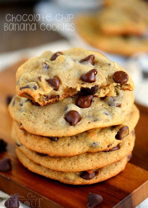 Chocolate Chip Banana Cookies