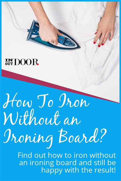 How To Iron Without An Ironing Board Artofit