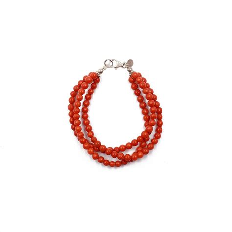 Bijoux en corail rouge véritable de méditerranée