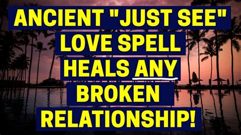 💔 Just Listen To Heal Any Broken Relationship 💔 Love Spell Guided