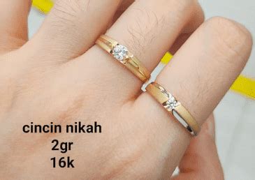 Harga Cincin Emas Gram Di Toko Emas Bawa Uang Segini Saja