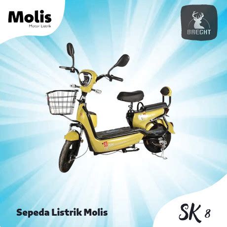 Jual Sepeda Listrik Molis Electric Bike SK 8 Kota Tangerang BRECHT