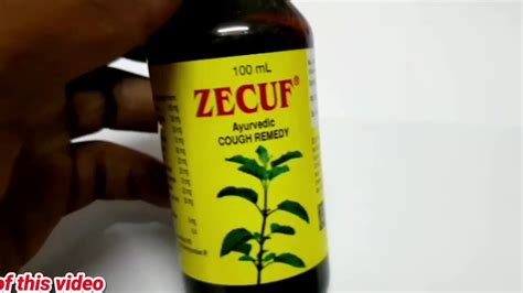 Zecuf Herbal Syrup For Cough And Cold Uses And Sideeffects Review