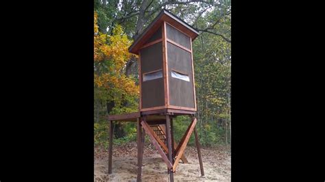 How To Build A Nice Deer Stand At George Hertz Blog