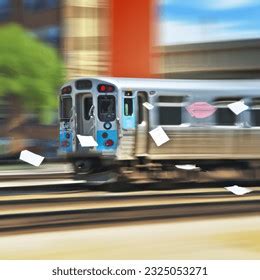 Outdoor Photo Realistic Image Chicago Cta AI-generated image 2325053271 ...