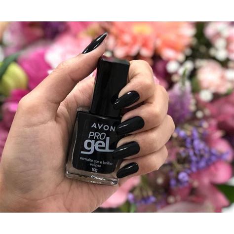 Esmalte Cor E Brilho Pro Gel Avon Shopee Brasil