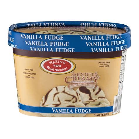 Klein S Real Kosher Smooth Creamy Non Dairy Frozen Dessert Vanilla