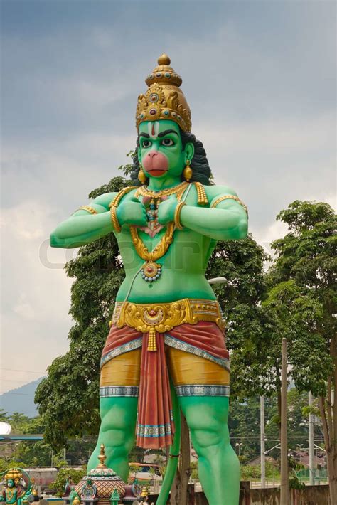 Lord Hanuman Batu Caves Kuala Lumpur Malaysia Stock Foto Colourbox