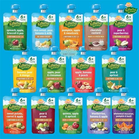 Rafferty S Garden Baby Puree Nothing Less Australia Baby Food Pouch