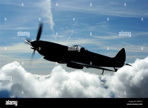 Boras Sweden Supermarine Spitfire Mk Xvi Fighter Warbird Of The