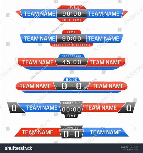471 Live Score Board Images, Stock Photos & Vectors | Shutterstock