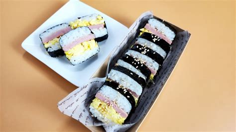 네모김밥 사각김밥 초간단 김밥 스팸 무스비 만들기 나들이도시락 스팸요리 네이버 블로그