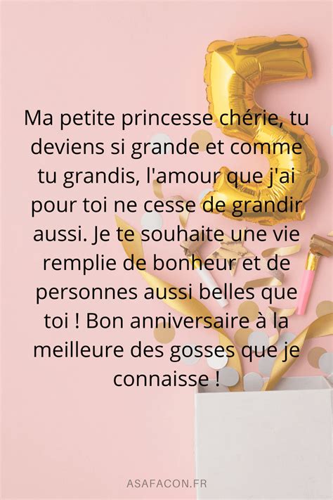 Joyeux Anniversaire 5 Ans 31 Idées De Vœux Pour Garçons Et Filles