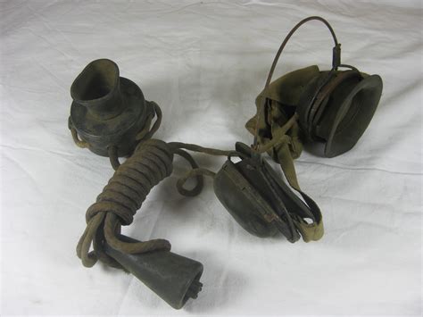 Pair Of British Wwii British Tank Crew Armoured Car Wireless Radio