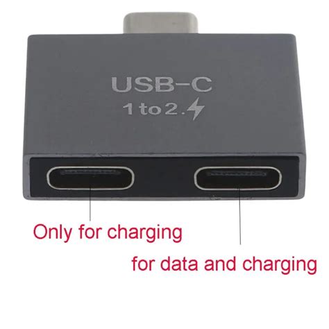 Dauerhafte Erweiterung Usb C M Nnlich Zu Dual Usb C Weiblich Splitter F