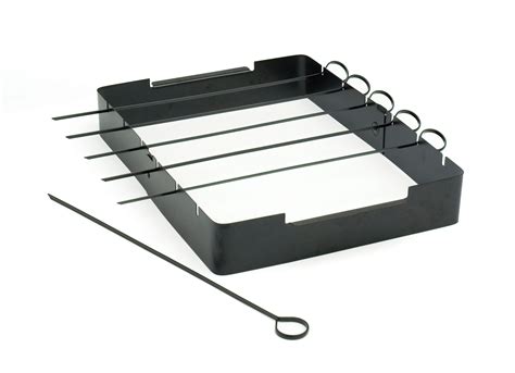 Non Stick Kabob Rack Med Sex Skewers Elgiganten