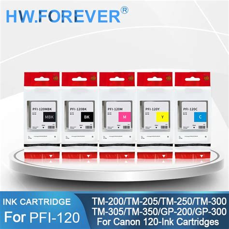 Оригинальный чернильный картридж 305 мл для Canon PFI-120 TM 205TM300 ...