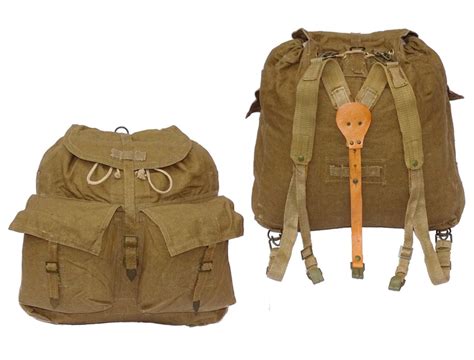 Military Rucksack Backpack Vintage IUCN Water