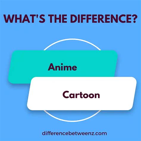 Difference Between Anime And Cartoon Difference Betweenz