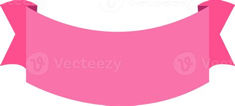 Pink Banner Flat Icon Png