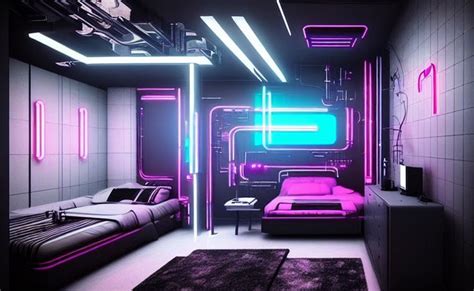 Cyberpunk Bedroom | Punk bedroom, Punk bedroom aesthetic, Cyberpunk bedroom