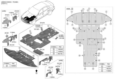 T Genuine Hyundai Panel Side Cover Rh