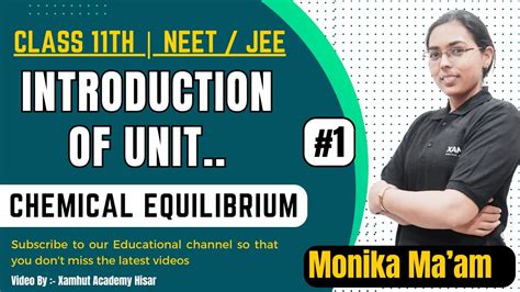 Chemical Equilibrium Introduction Of Unit Lecture By Monika