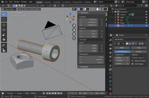 How To Render A Freecad Model In Blender Beginners Guide