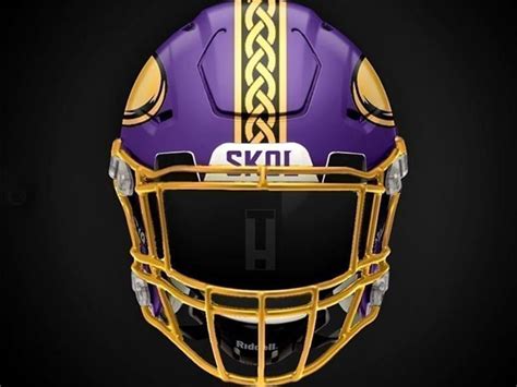 These Vikings/NFL helmet design concepts are FIRE