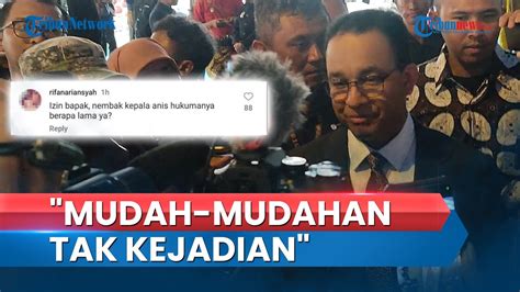 Muncul Ancaman Penembakan Terhadapnya Di Medsos Anies Baswedan Mudah