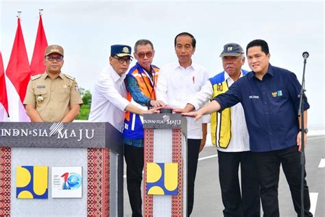 Jokowi Resmikan Makassar New Port Anggaran Proyek Rp 5 4 Triliun