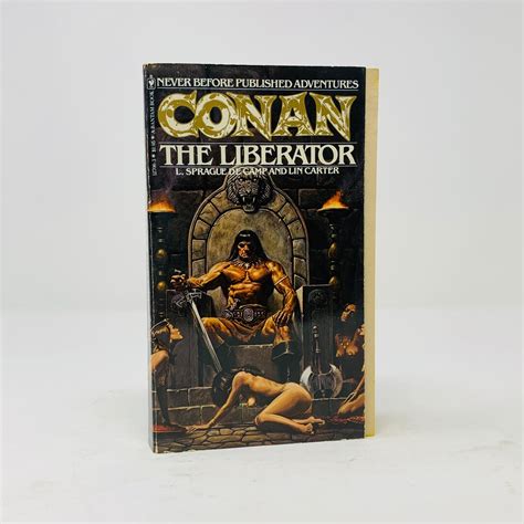 Conan The Liberator Illustrated Vintage Book By L Sprague De Camp And